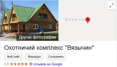 Вязычин, отзывы с Гугл