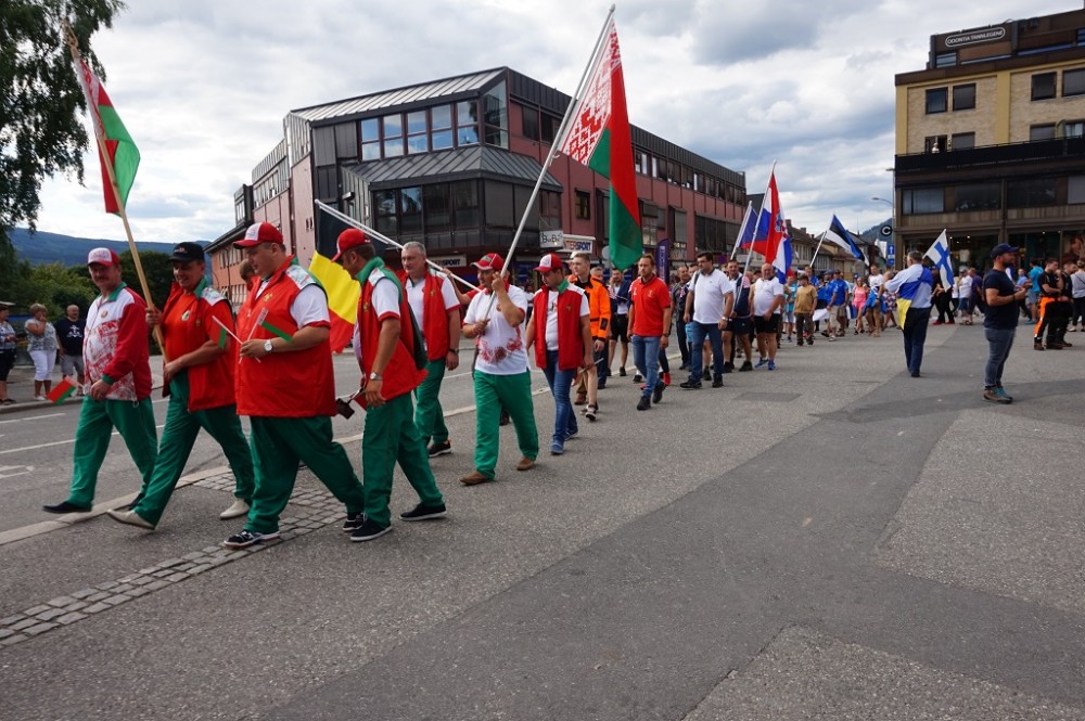 Чемпионат мира лесорубов в Лилихаммере, Норвегия