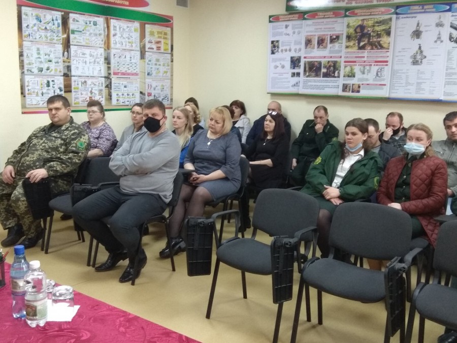 МЧС в Березинком лесхозе