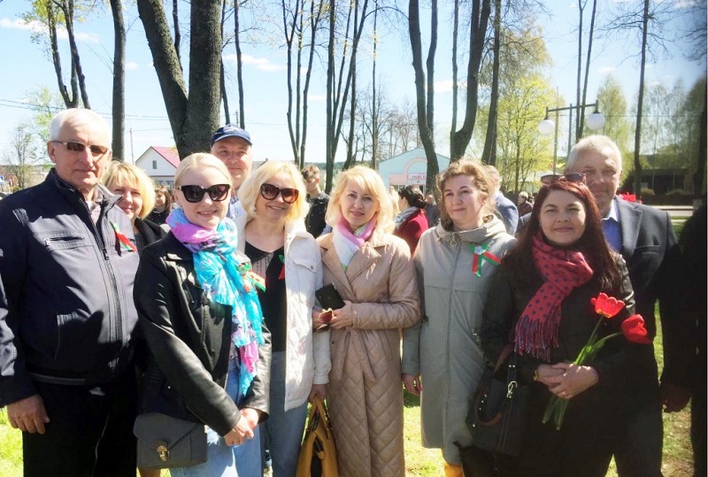 Делегация Березинского лесхоза